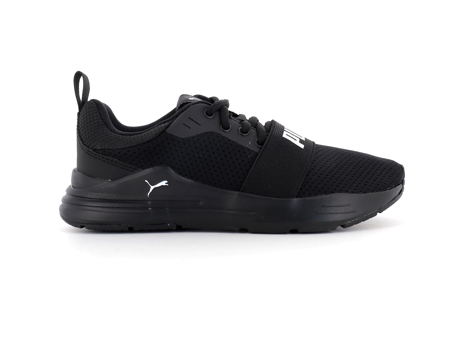 Puma-374214 Matières combinées Noir