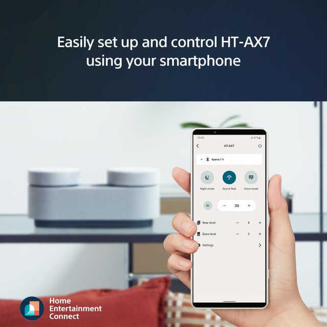Sony HT-AX7 transportabel hjemmebiograf