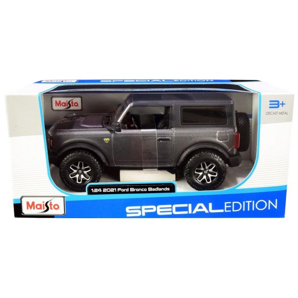 Maisto Ford Bronco Badlands cinza