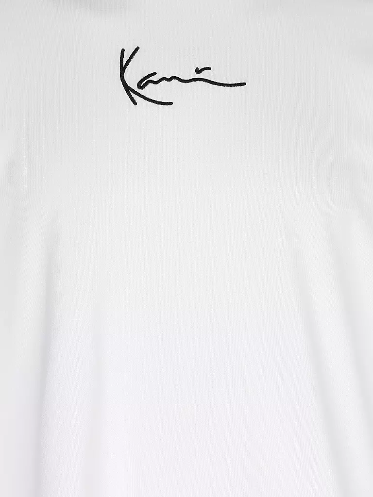 KARL KANI Langarmshirt weiss