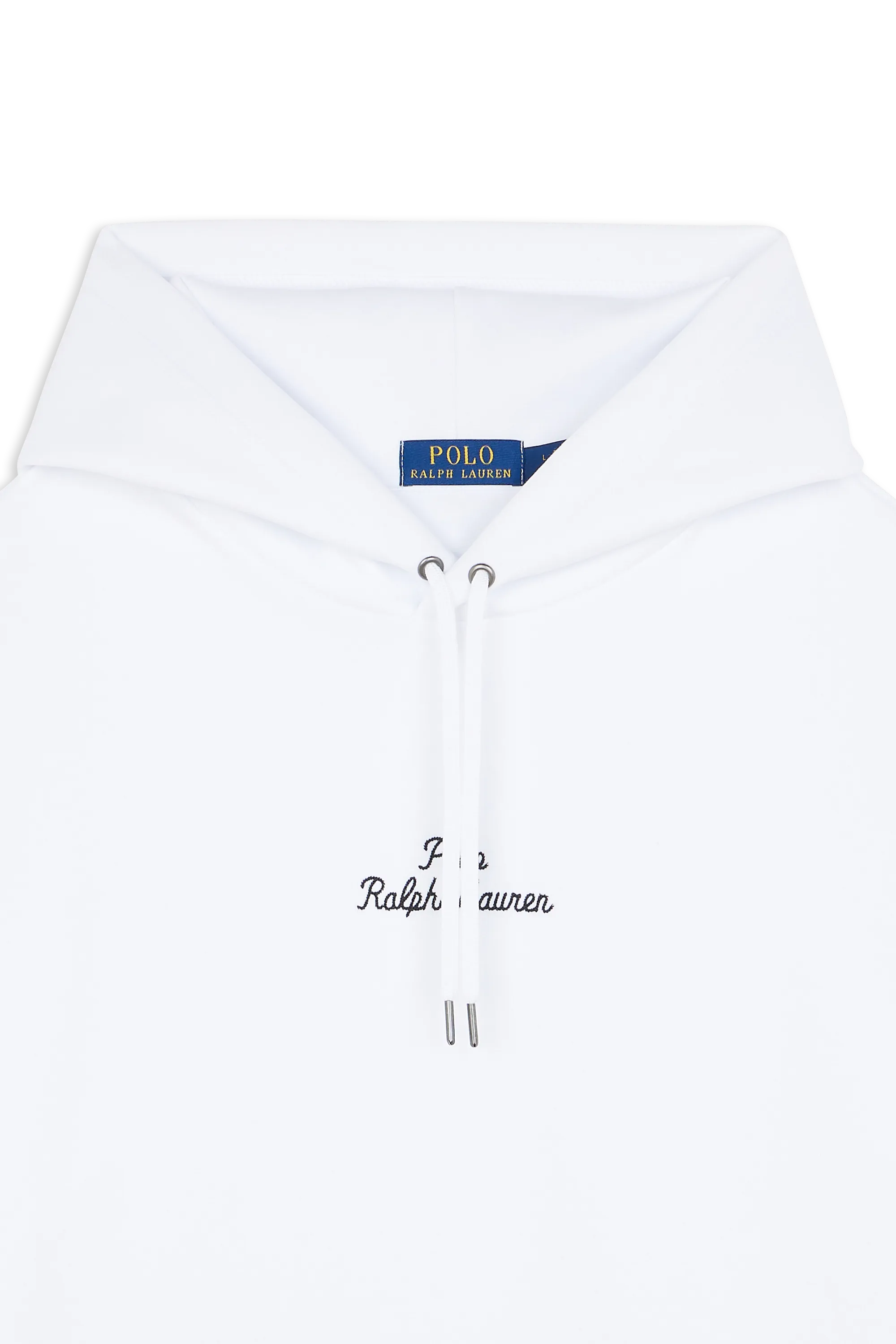 POLO RALPH LAUREN Hoodie 30/1 DOUBLE KNT Blanc