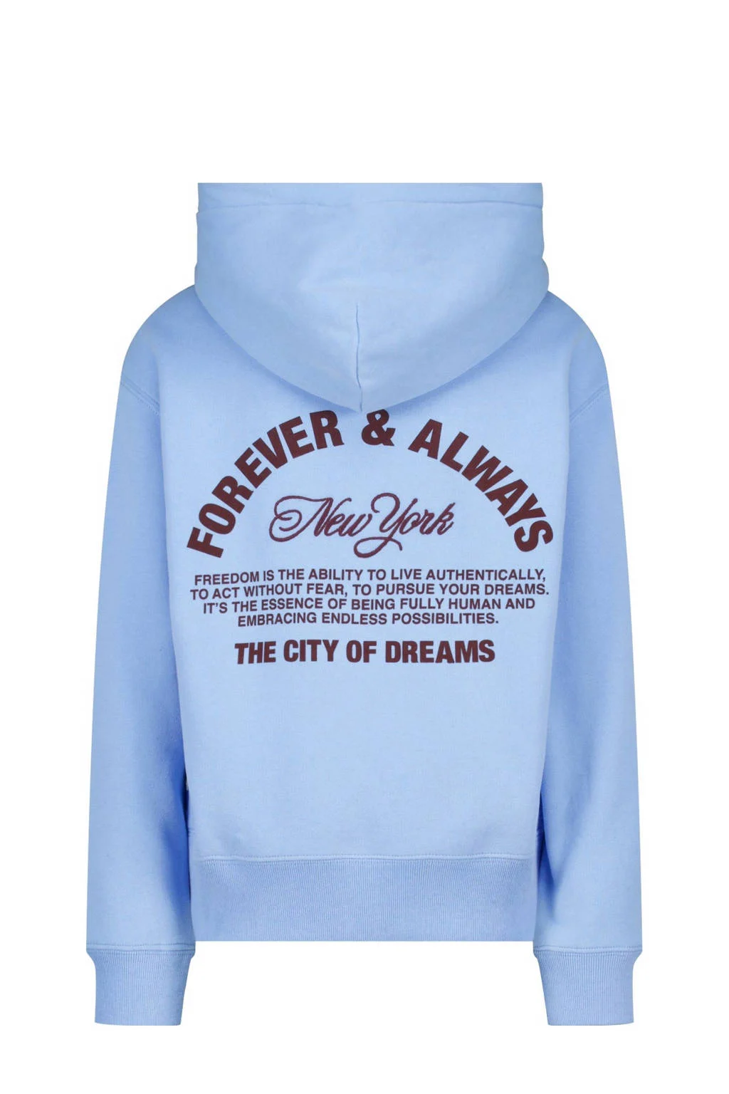 America Today hoodie blauw