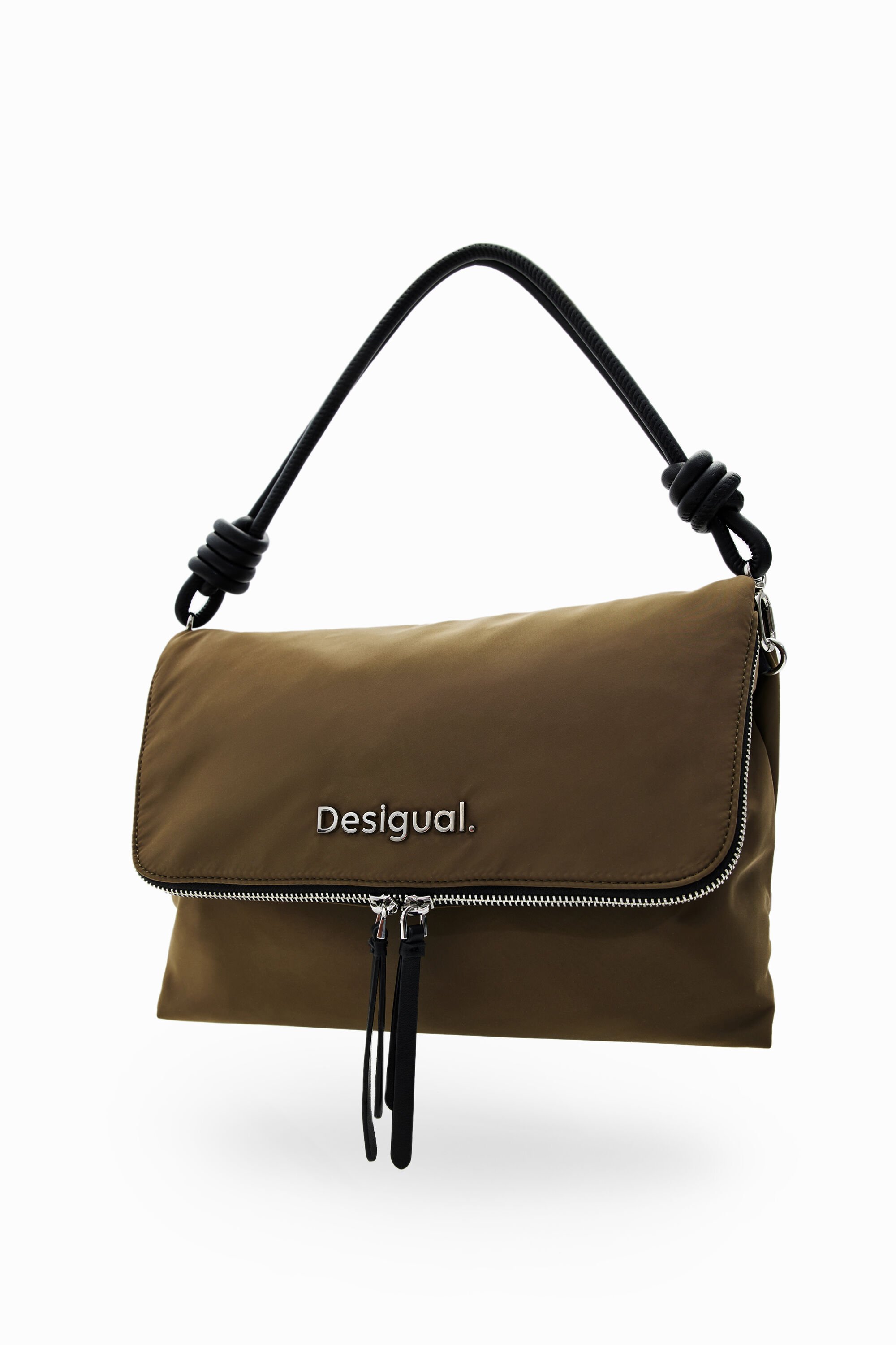 Grand sac à bandoulière uni