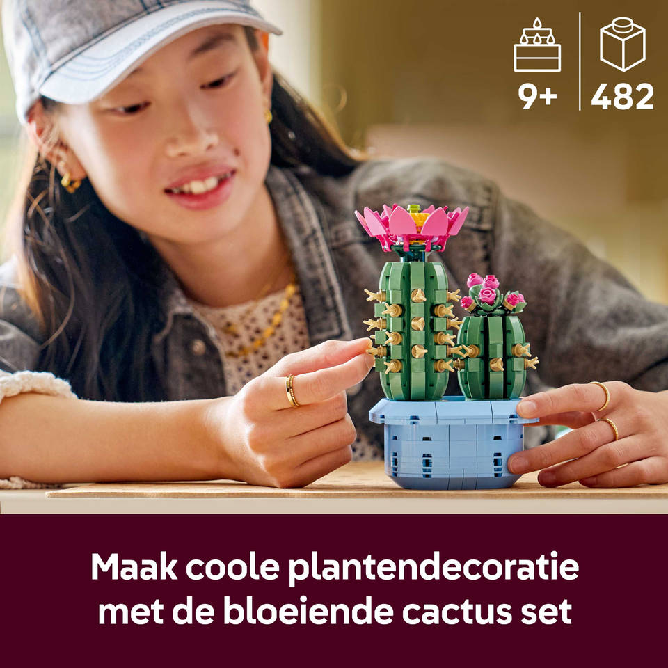 LEGO Botanicals bloeiende cactus 11509
