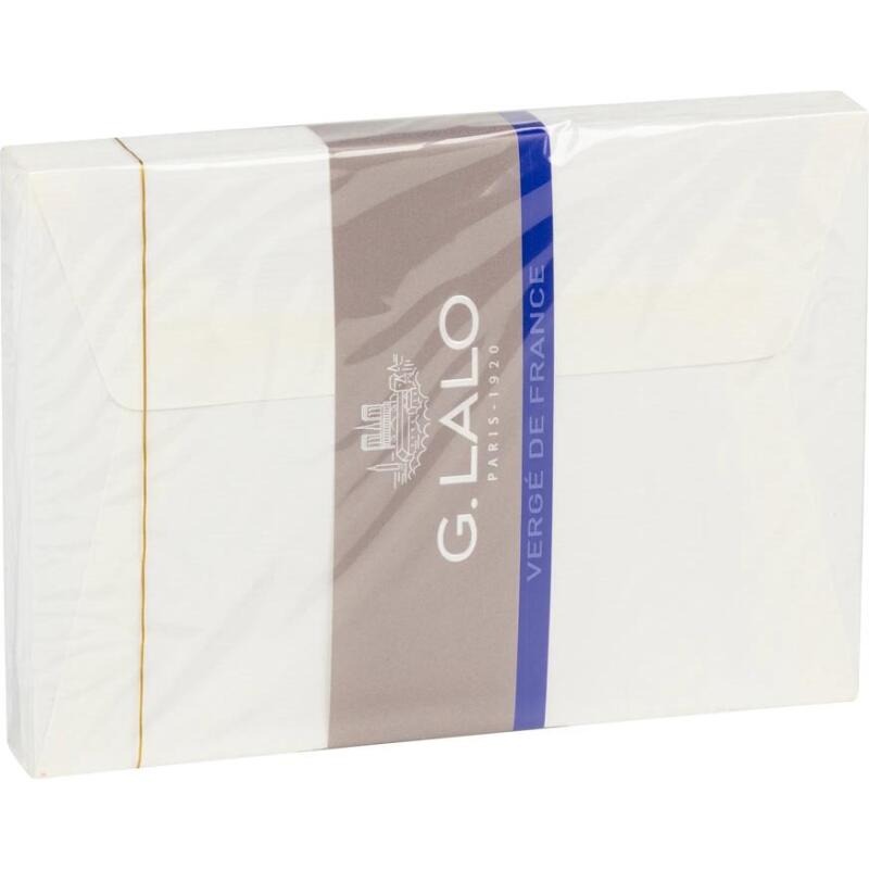 25 enveloppes C6 (114x162mm) Vergé doublées adhésives