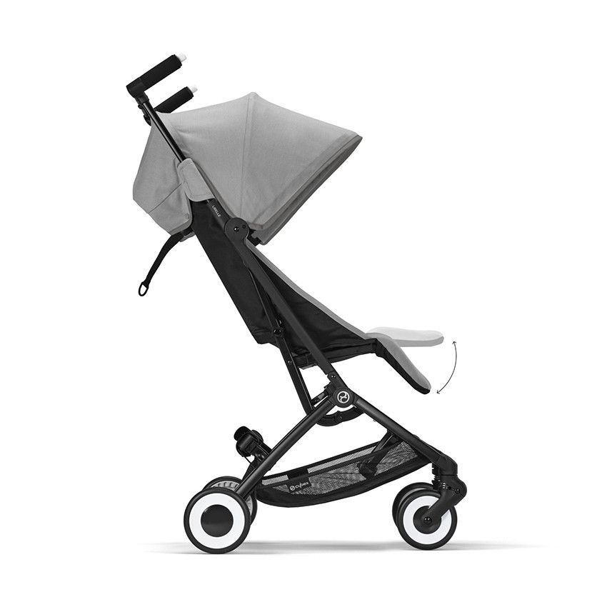 Poussette ultra-compacte Libelle 2023 lava grey - Ecru