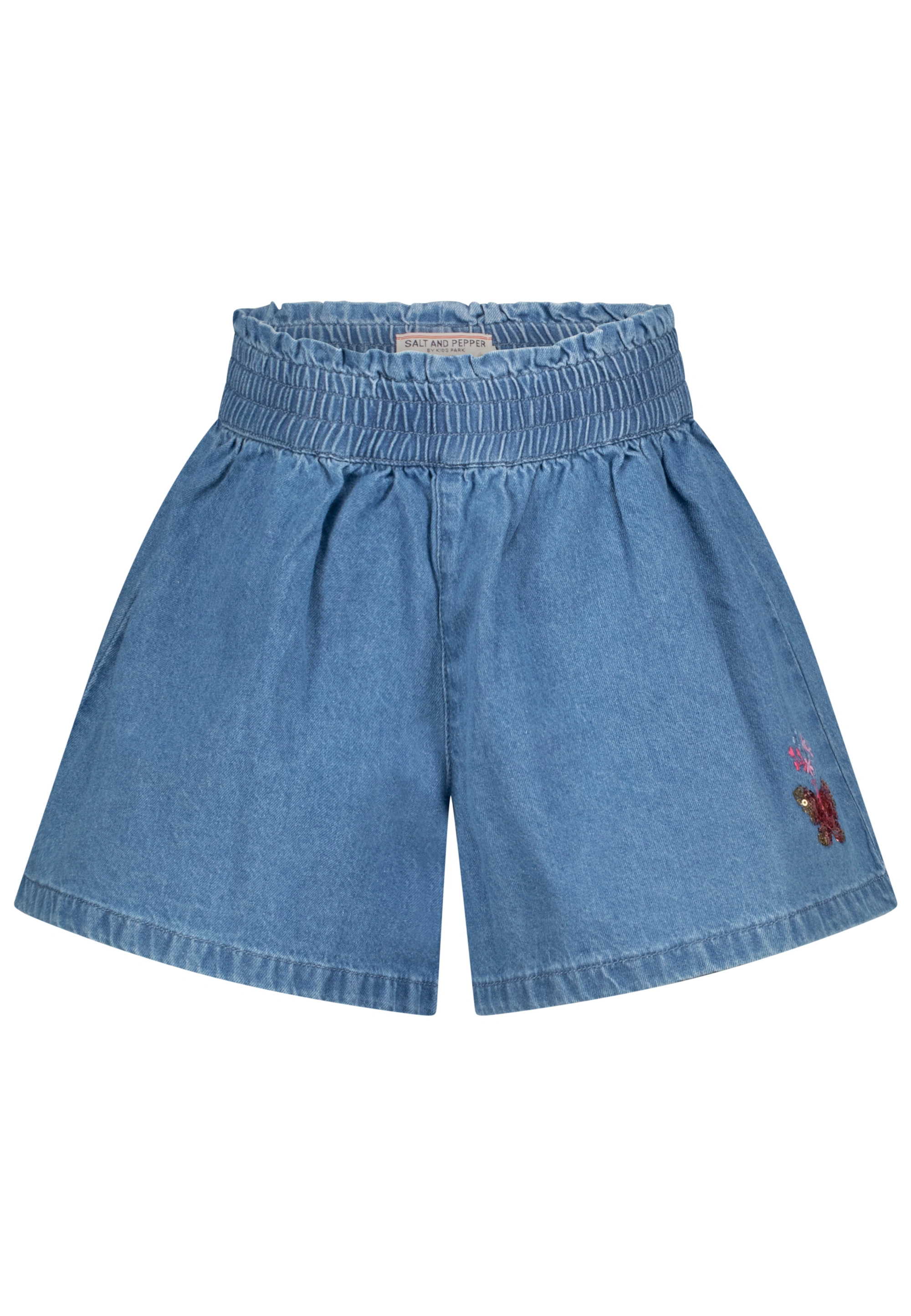 Jeans-Shorts SCHMETTERLING in light blue