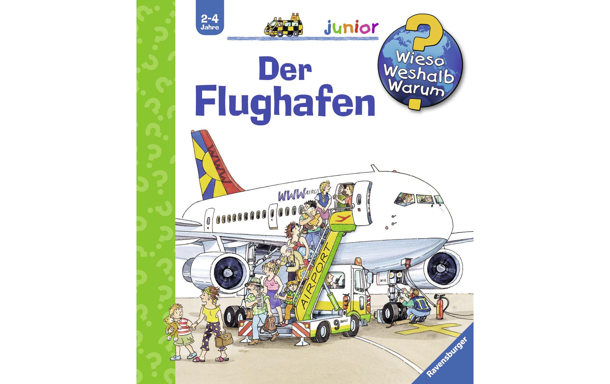 Kinder-Sachbuch WWW Der FlughafenKlappbuch
