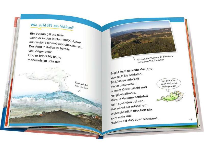 Ravensburger Kinder-Sachbuch WWW Erstleser: Vulkane Band 2 Spielerisch lesen lernen