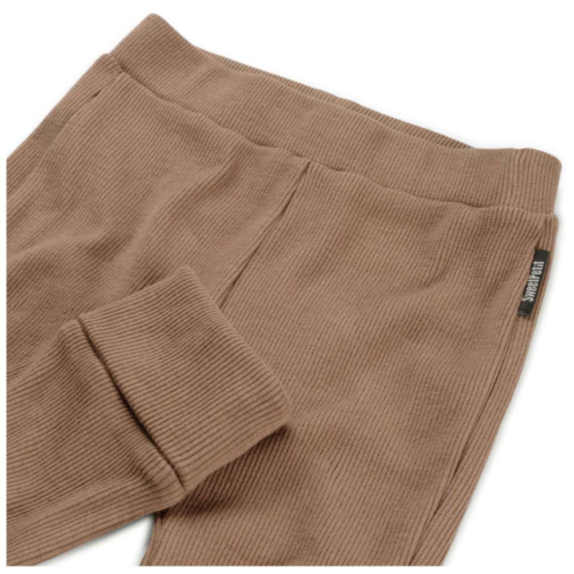 Sweet Petit peuter legging Joss  effen taupe