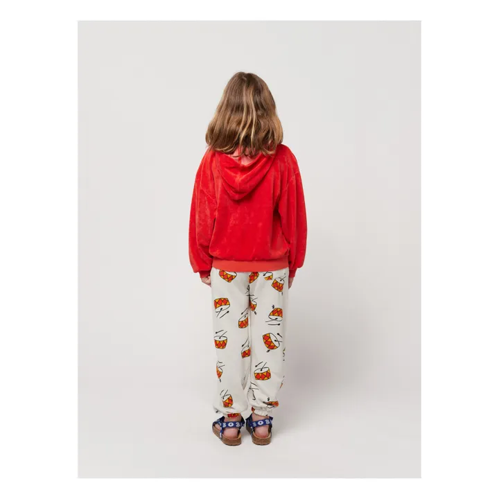 Bobo Choses Jogger Coton Bio Tambours | Gris galet