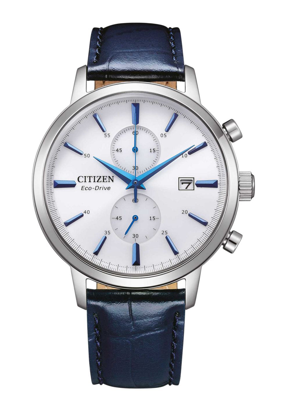 Citizen Eco Drive Herrenchronograph Weiß CA7069-16A