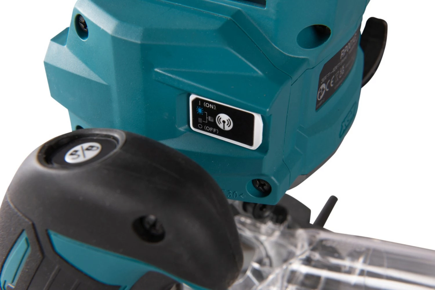 Makita RP001GZ02 XGT 40V Max Bovenfrees body in Mbox - 1900W - 12 mm