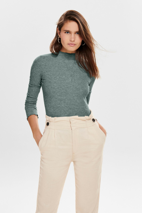 Only groene dames t-shirt