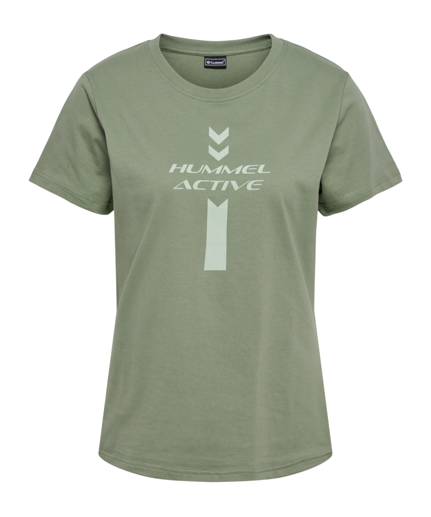 Hummel hmlACTIVE Graphic T-Shirt Damen Grün F6005