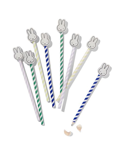 8 crayons Miffy à distribuer