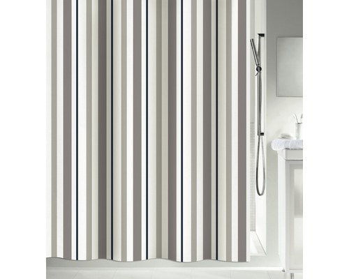 Spirella Biarritz douchegordijn, beige, 180 x 200 cm