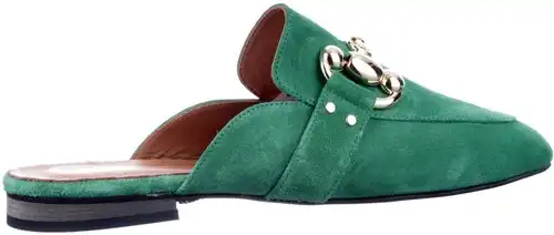 G5617-2 Babouche groen - maat 43 slipper groen - maat 43 Calandschoen