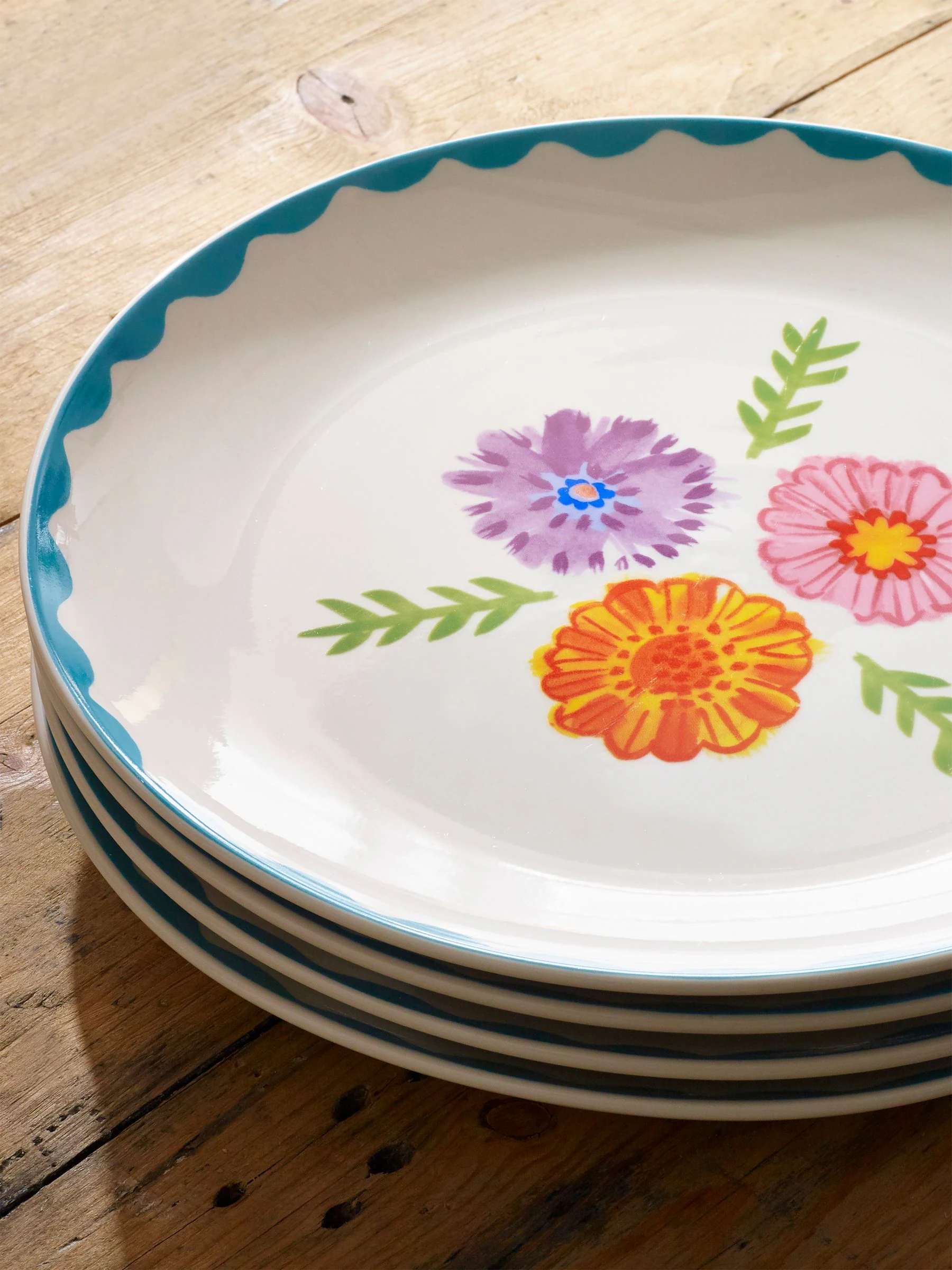 Lucy Tiffney set van 4 dinerborden