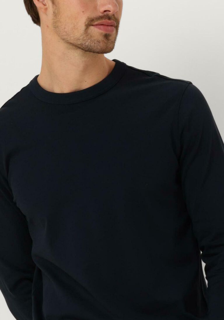 PROFUOMO donkerblauwe profuomo t-shirt t-shirt long sleeve
