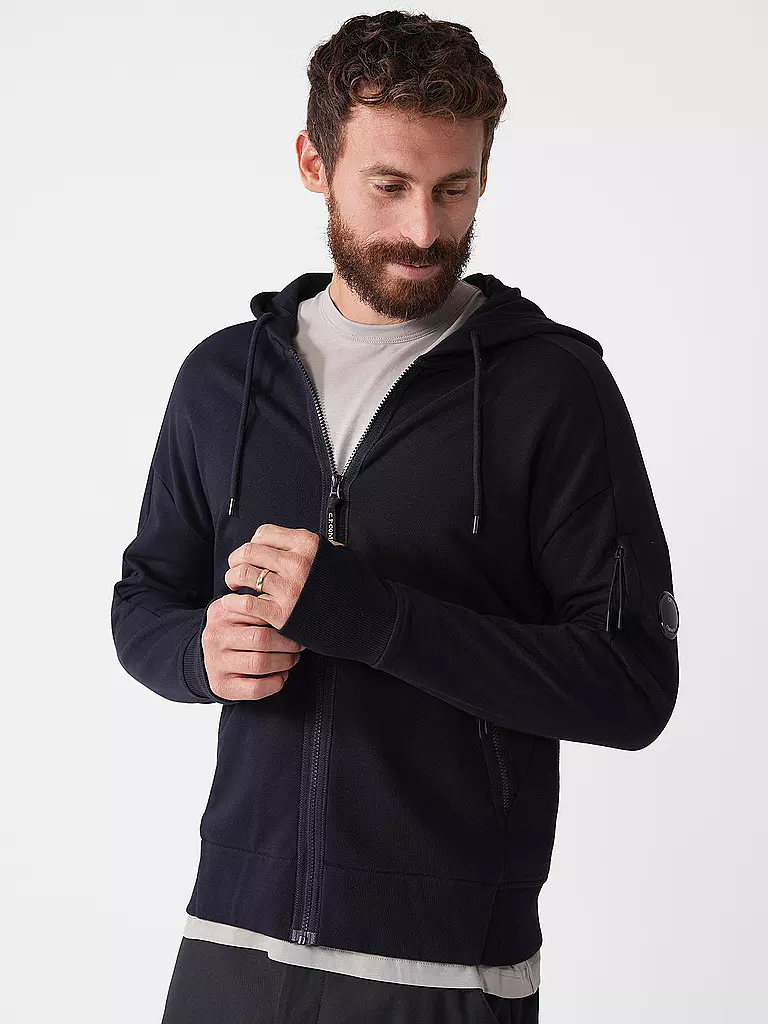 CP COMPANY Sweatjacke LINSE dunkelblau