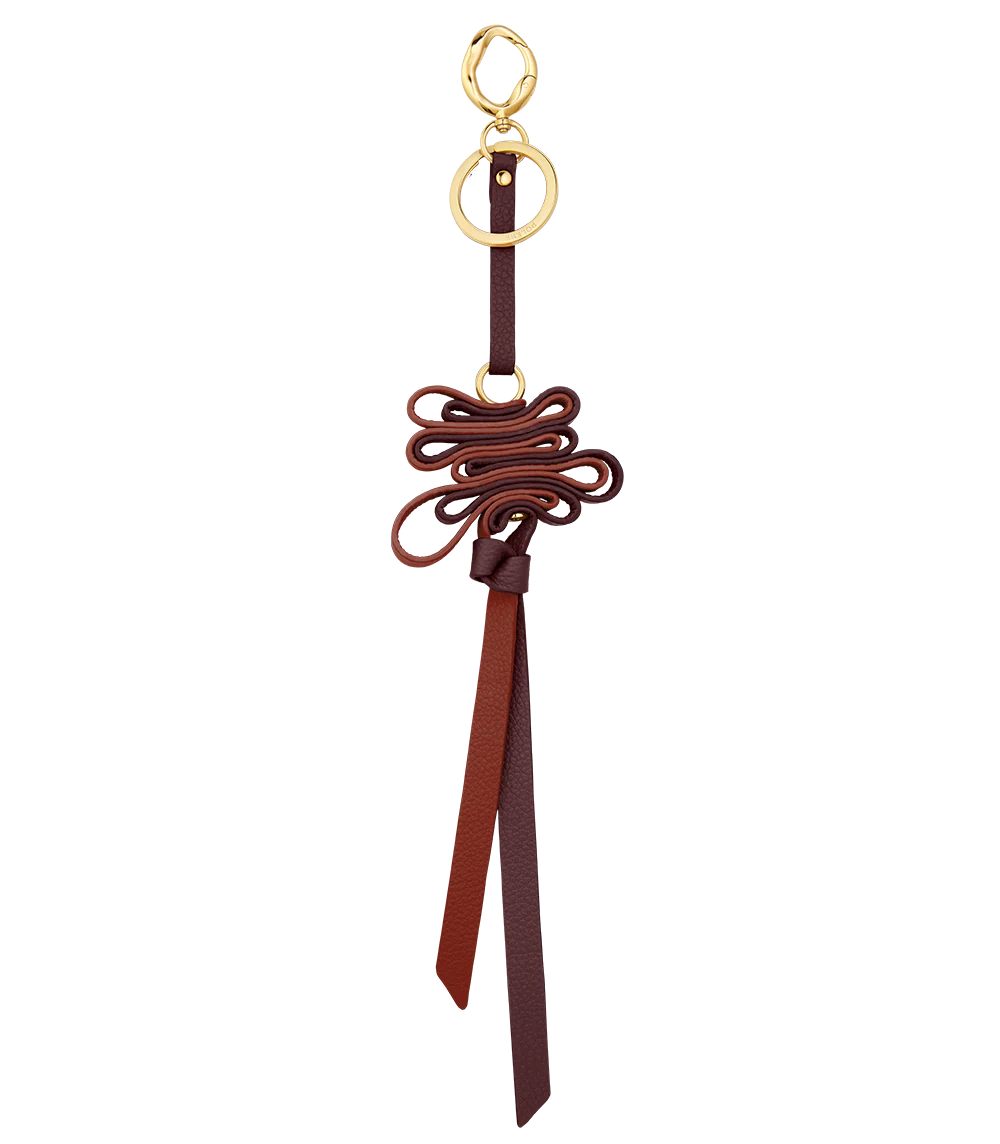 Porte Clé Ziggy - Duo Bordeaux