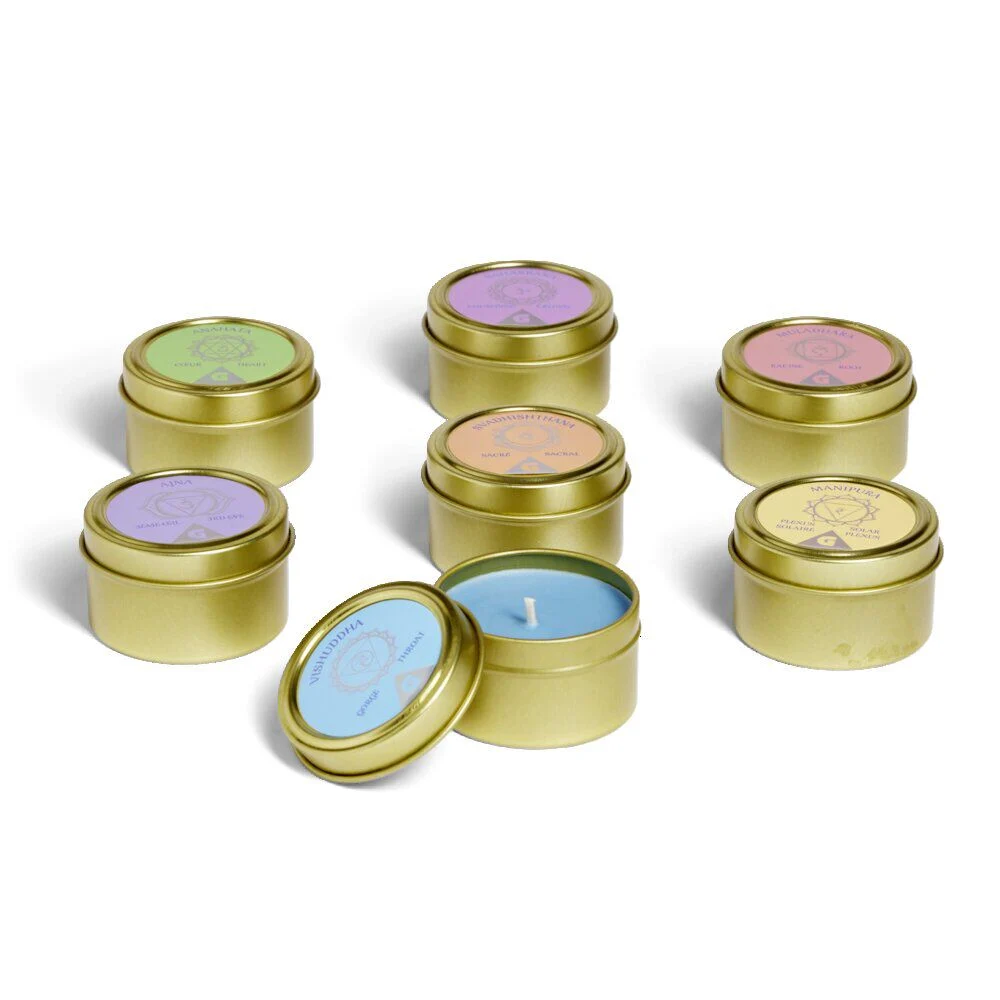 Coffret bougie harmonie 7 chakras