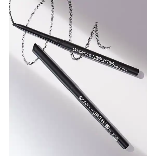 Long Lasting Eye Pencil 01 - black fever, 5er Set