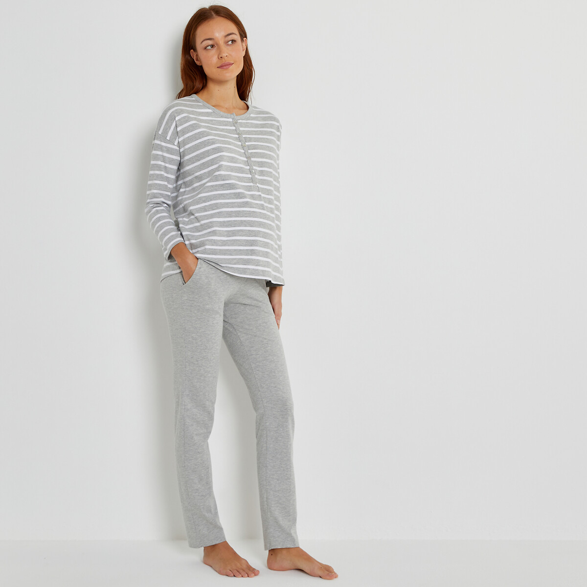 COLEÇÕES LA REDOUTE<br>Pijamas para gravidez e amamentação