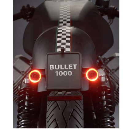 Clignotant Kellermann Bullet 1000 Chrome - Position et stop AR (l'unité) Universel - Gris