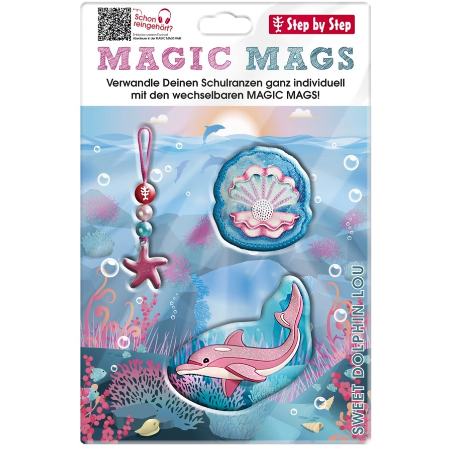 Step by Zubehör-Set Magic Mags Sweet Dolphin Lou