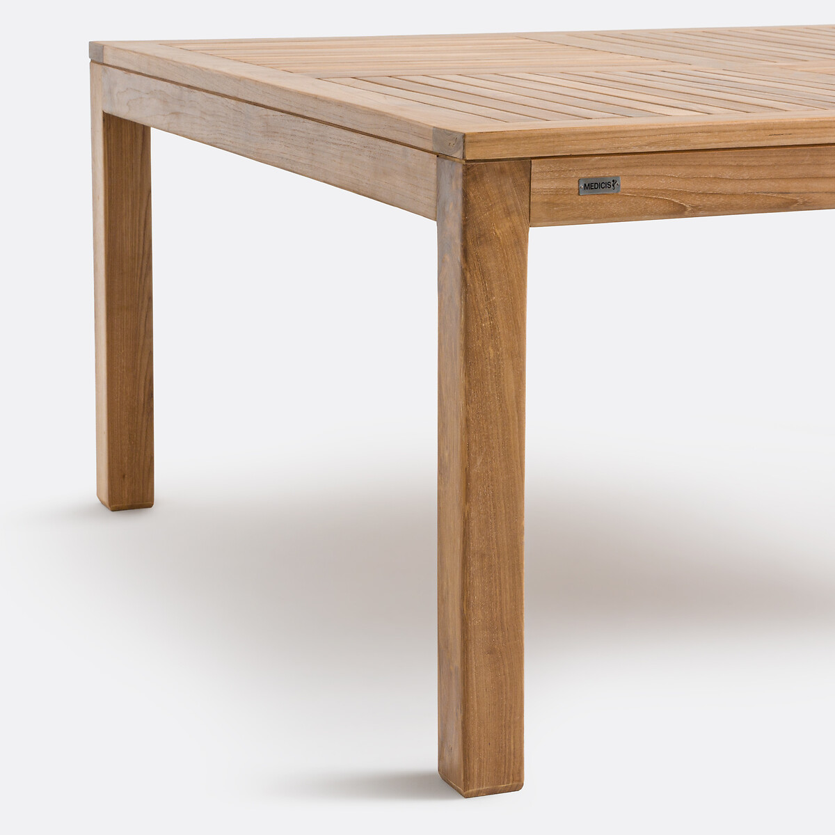 LA REDOUTE INTERIEURS<br>Mesa quadrada para jardim em teca maciça Angoula