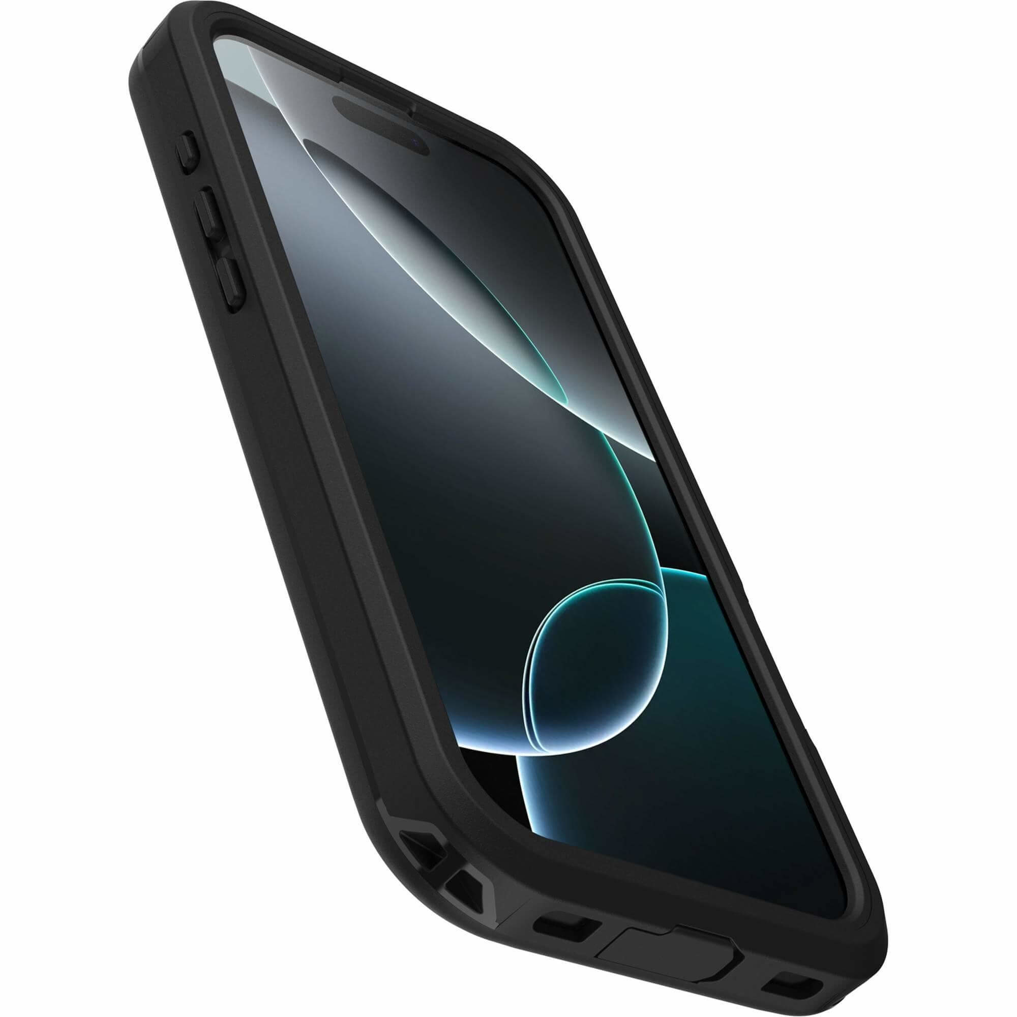 Fre iPhone 16 Pro Outdoor Case Hülle mit MagSafe   Display Schutzglas (77-96151) - Schwarz
