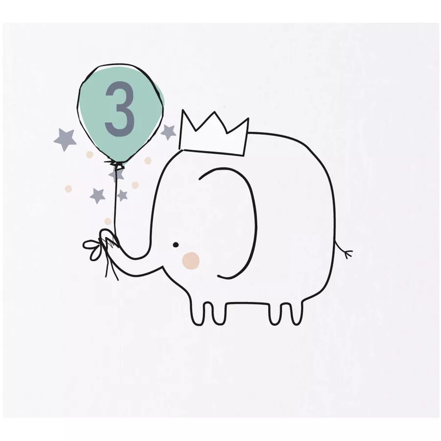 Liliput T-Shirt Elefant 3 weiß