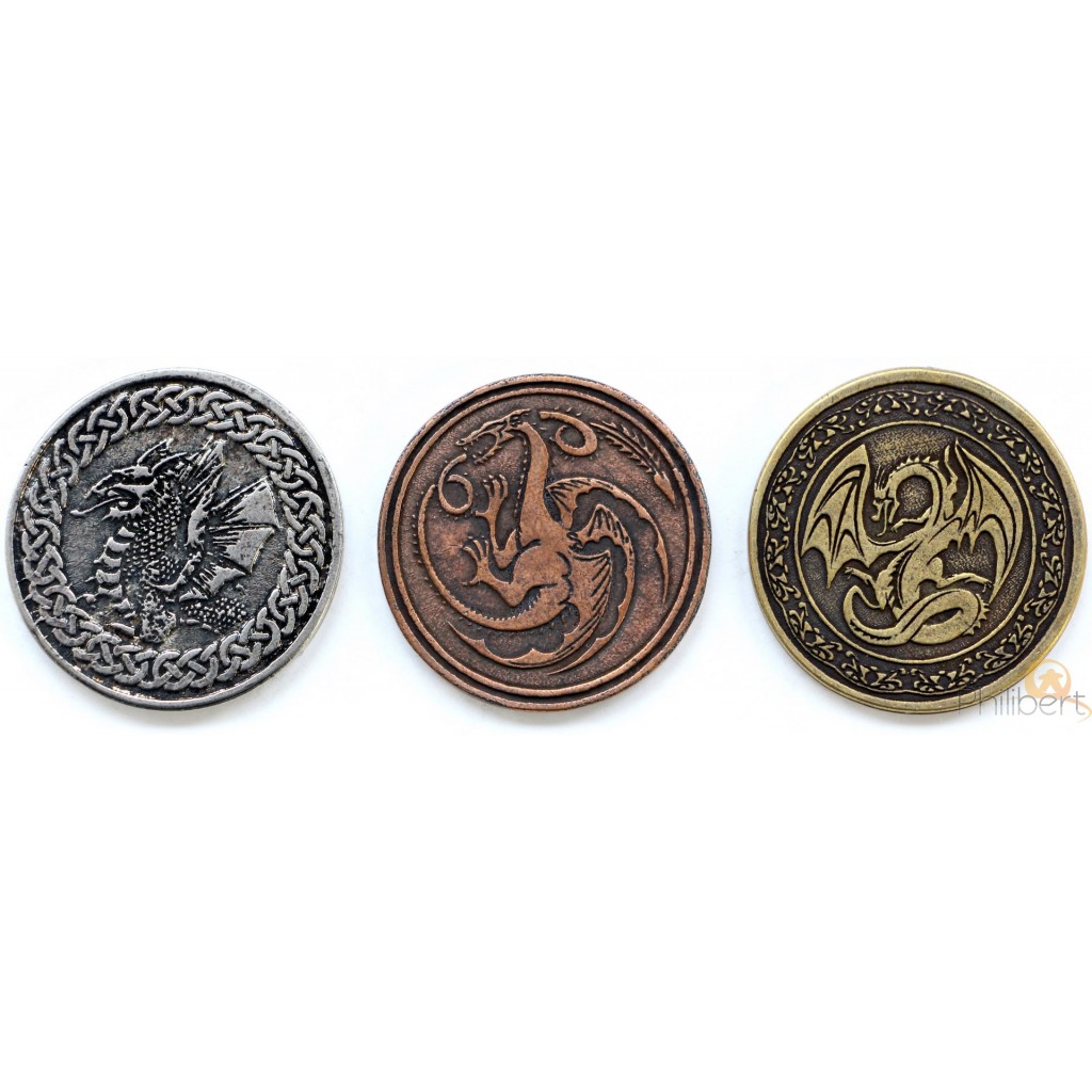 Set de Pièces Métal - Dragon