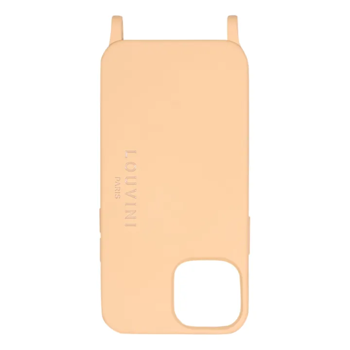 Louvini Coque Milo en plastique recyclable avec Magsafe | Rose pêche