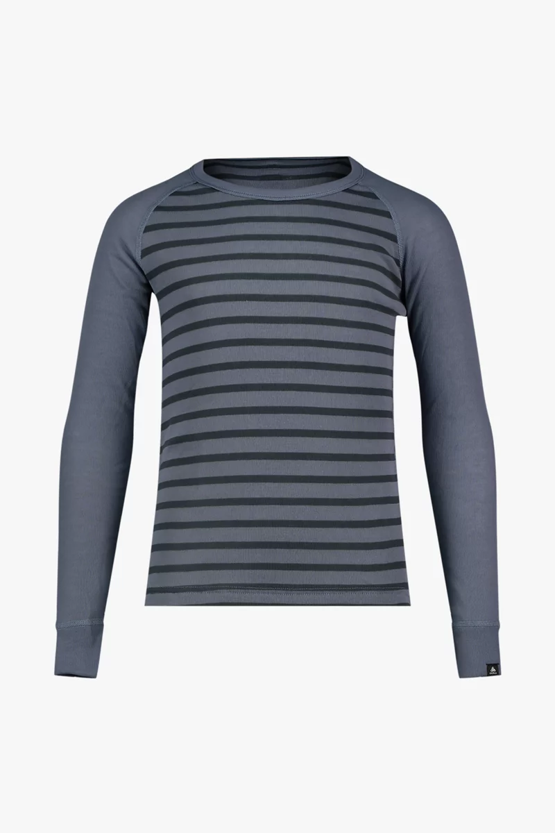 Odlo Active Warm ECO Stripes Kinder Thermo Longsleeve