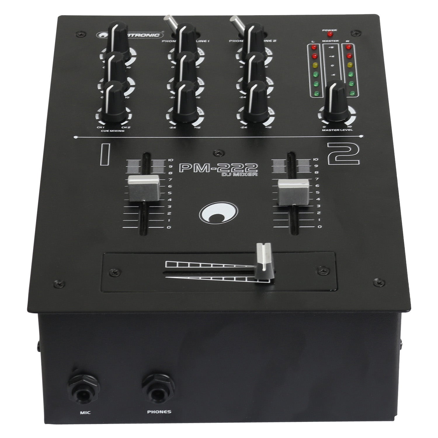 Omnitronic PM-222 tweekanaals mengpaneel