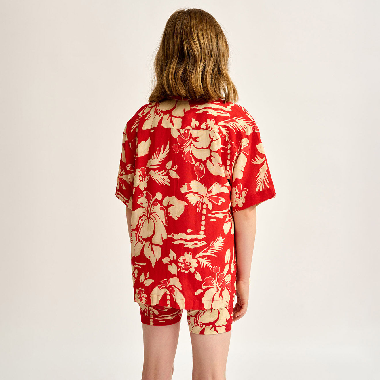 Bellerose Chemise Arno imprimée rouge