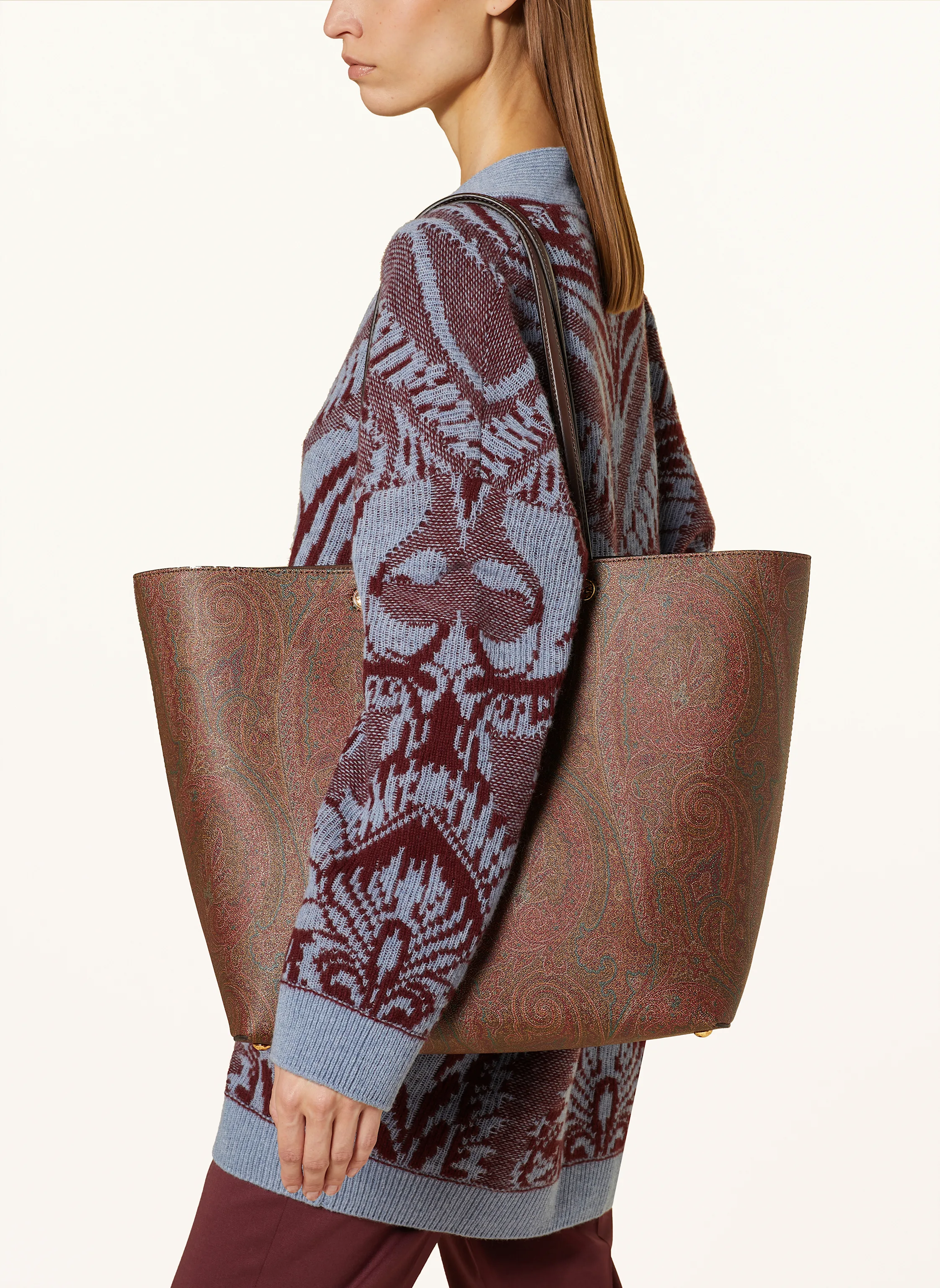 ETRO Shopper mit Pouch