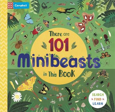 There are 101 Minibeasts in This Book - There Are 101 (Board book)