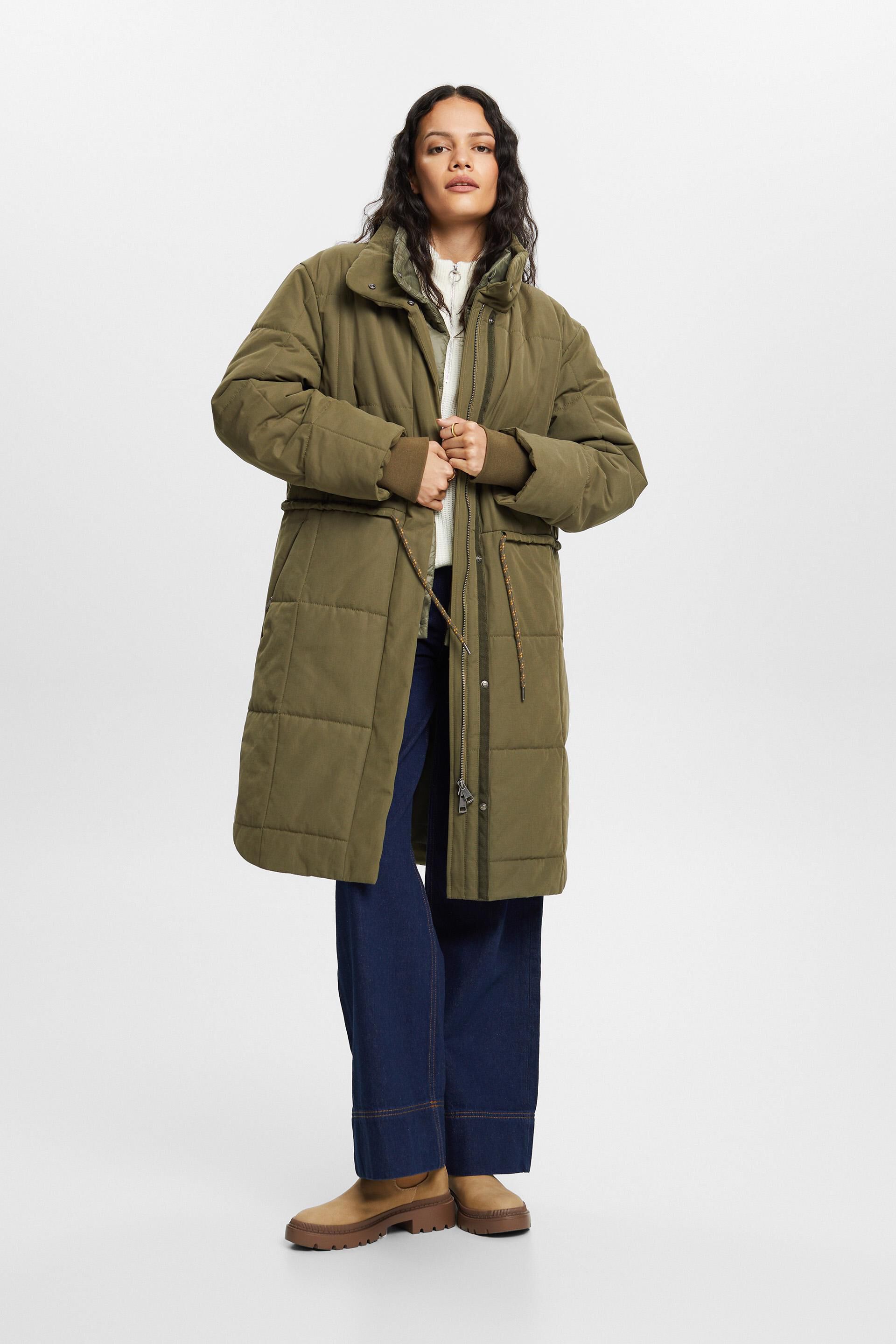 Coats woven