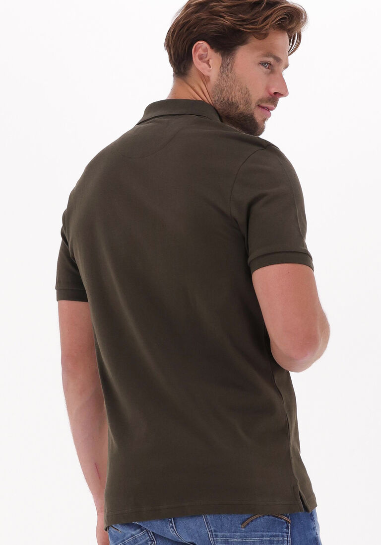 LYLE & SCOTT olijf lyle & scott polo plain polo shirt