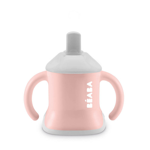 Tasse evoluclip 3 en 1 old pink - BEABA