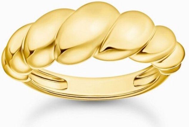 Thomas Sabo - TR2494-413 - Ring - Geel Goud Verguld - Gerecycled Zilver