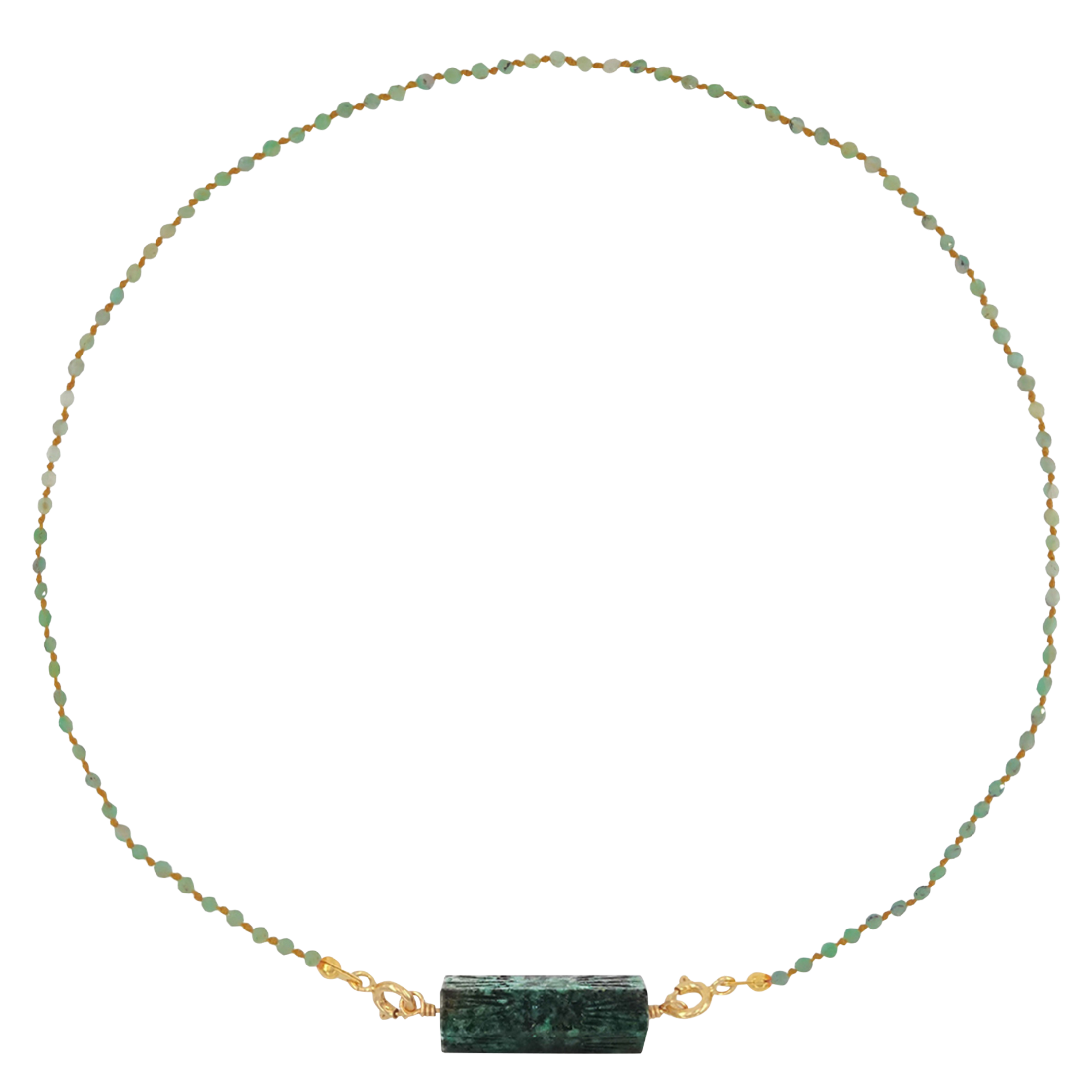 Collier en pierres naturelles| Multicolore