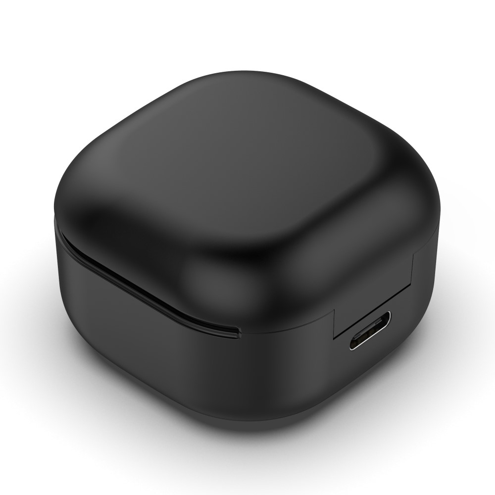 (600mAh) Ladecase mit USB C Ladekabel für Samsung Galaxy Buds FE (SM-R400) Kopfhörer - Schwarz
