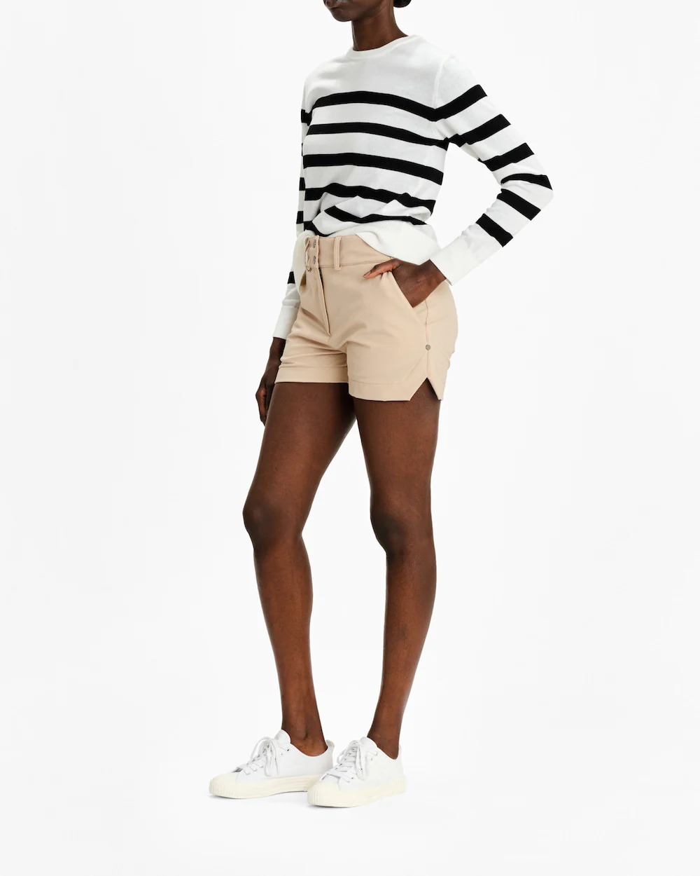 Hjellestad Sweater Dame Bright White