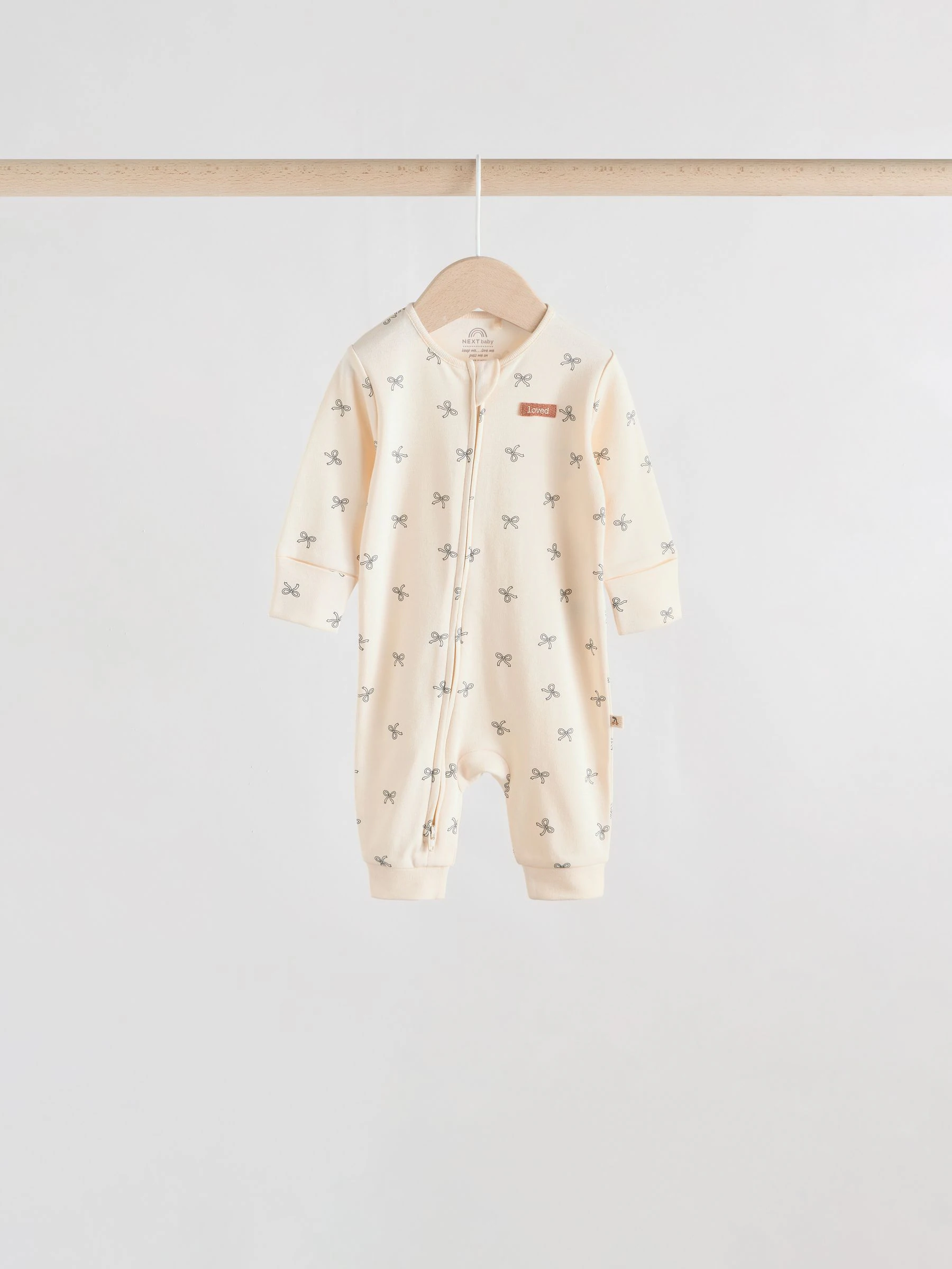 Eenkleurig luipaard en kers - Verpakking van 4 Baby pyjama's met tweewegrits en Print (0mnd -3jr)