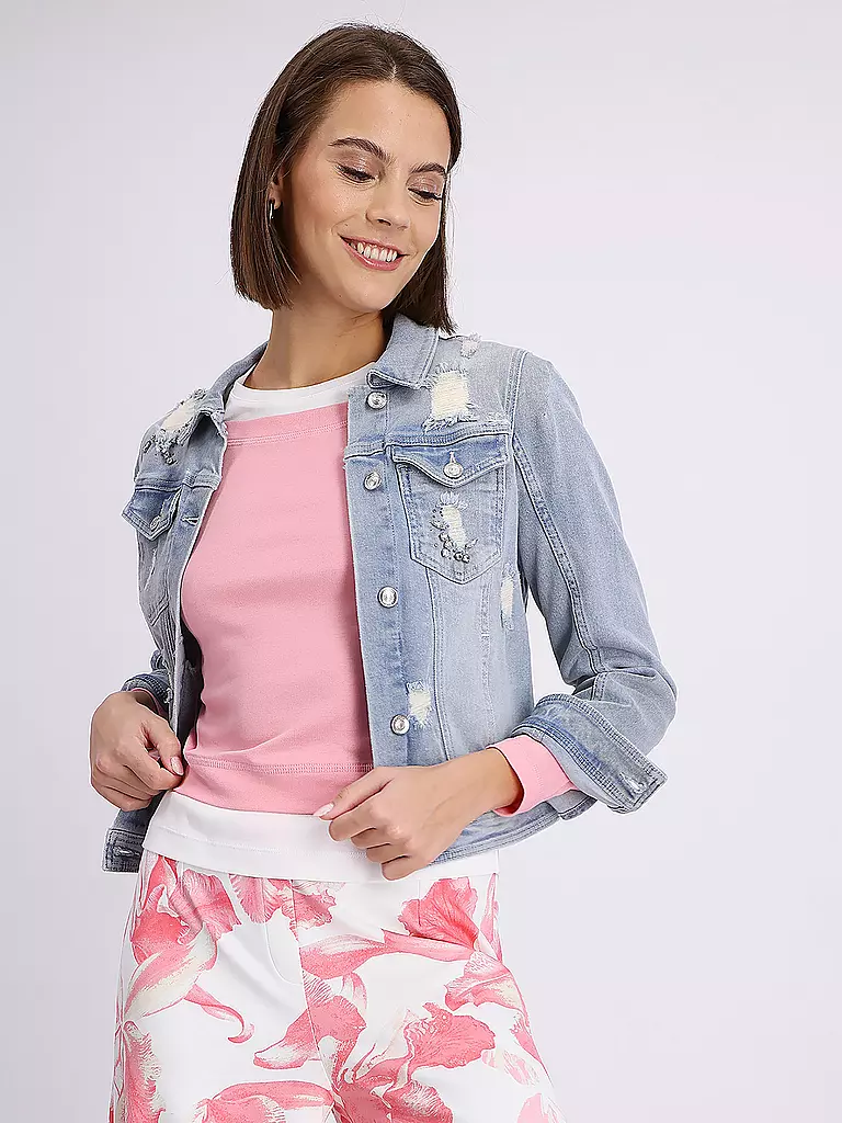 MONARI Jeansjacke blau